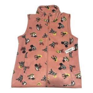 Disney Amazon Girls Size XL Pink Fleece Vest